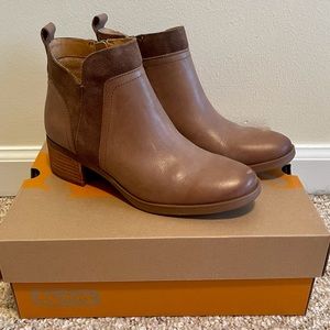NEW Leather and Suede Booties